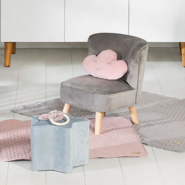 Детское велюровое кресло Roba Lil Sofa (450120GA)