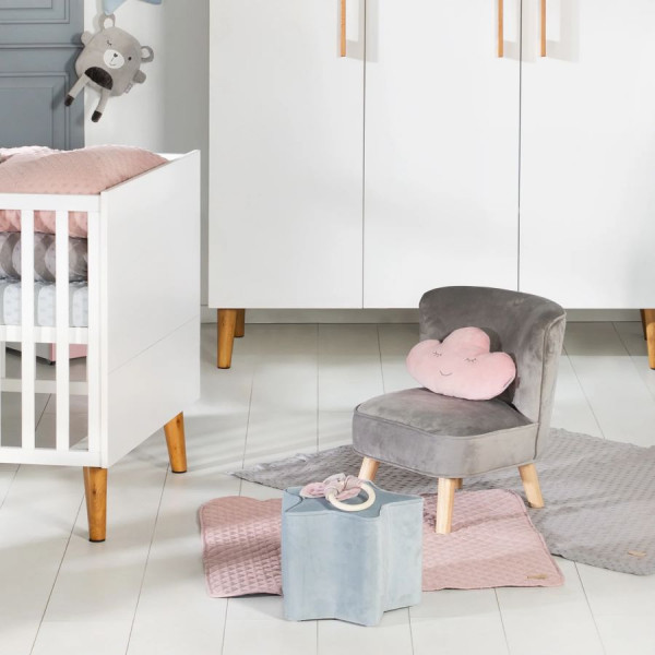 Детское велюровое кресло Roba Lil Sofa (450120GA)