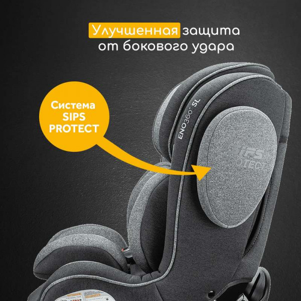 поворотное автокресло OSANN Eno360 SL группа 1-2-3 с Isofix 