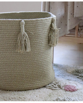 Корзина Lorena Canals WOODY оливковая 30*30