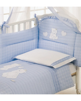 Комплект постельного белья Italbaby Principini (голубой) Комплект постельного белья Italbaby Principini (голубой)